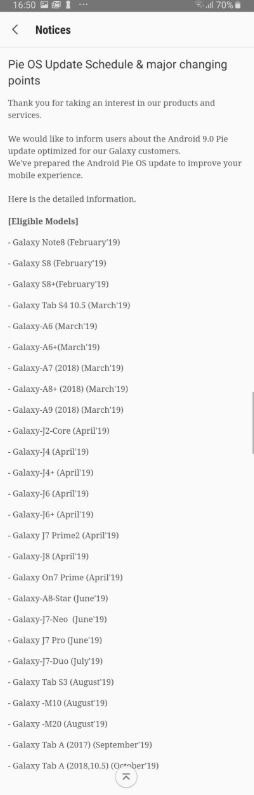 android 9 pie rollout plan en