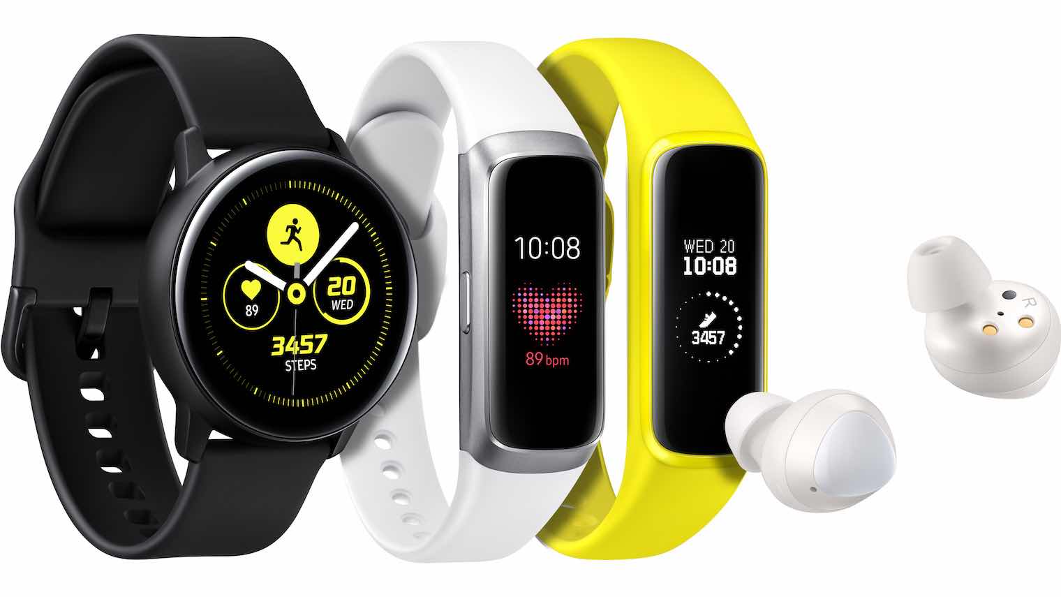 01. Galaxy Watch Active Fit Buds squashed
