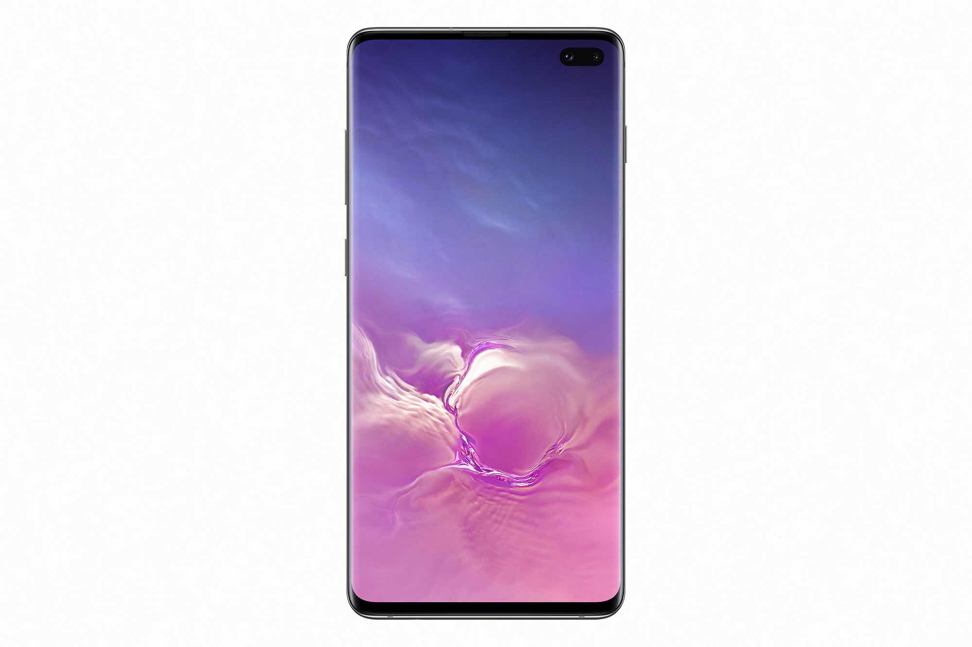 Galaxy S10 Ceramic Black front1 squashed