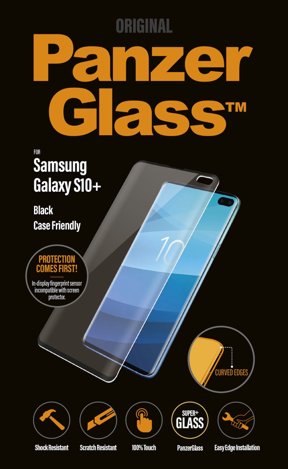 7176 PanzerGlass Samsung Galaxy S10+ GLASS no Hole ART02.indd