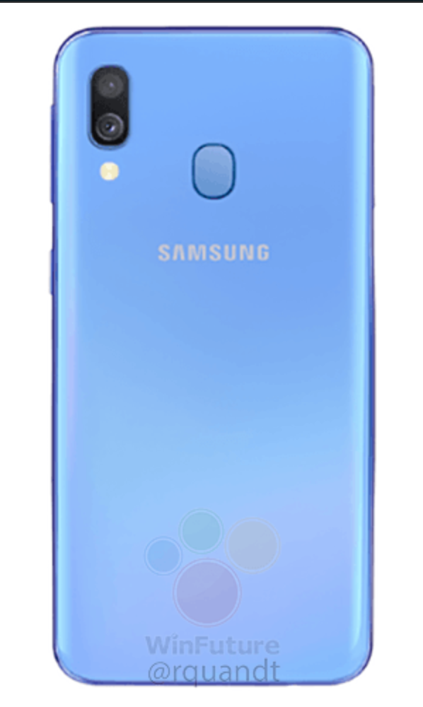 Samsung Galaxy A40 render 1