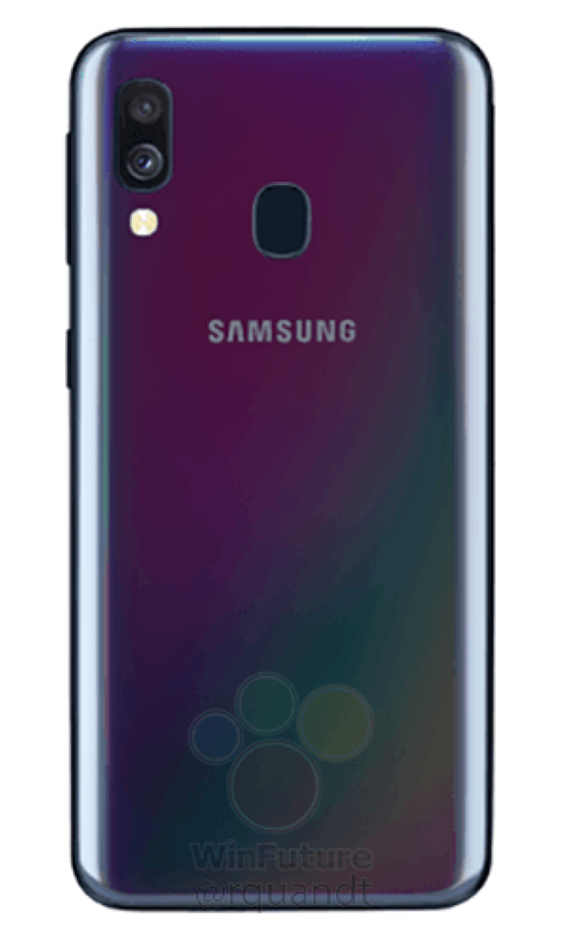 Samsung Galaxy A40 render 10