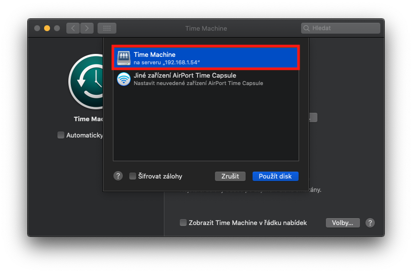 time machine synology19