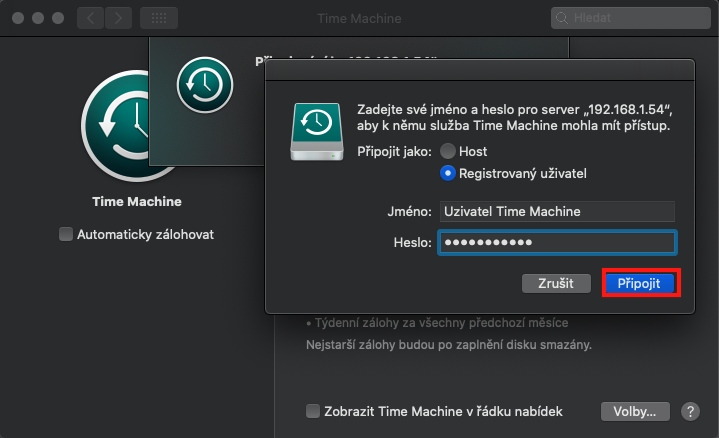time machine synology20