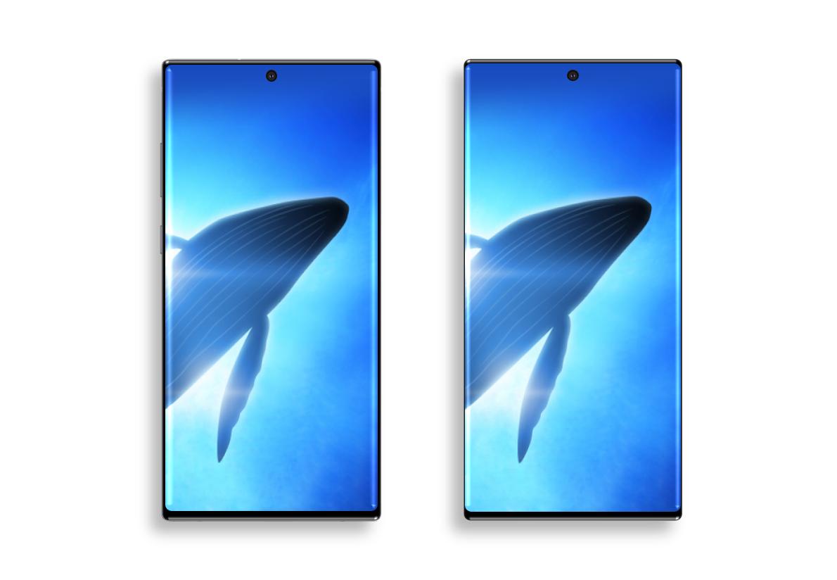 button less Galaxy Note10