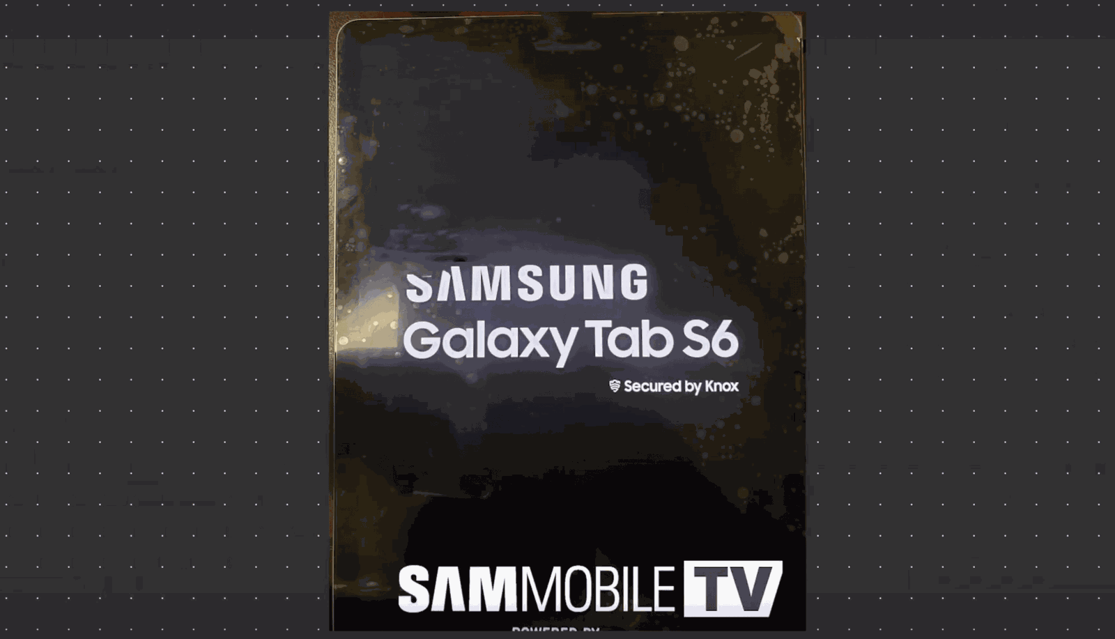galaxy tab s6 leaked 1
