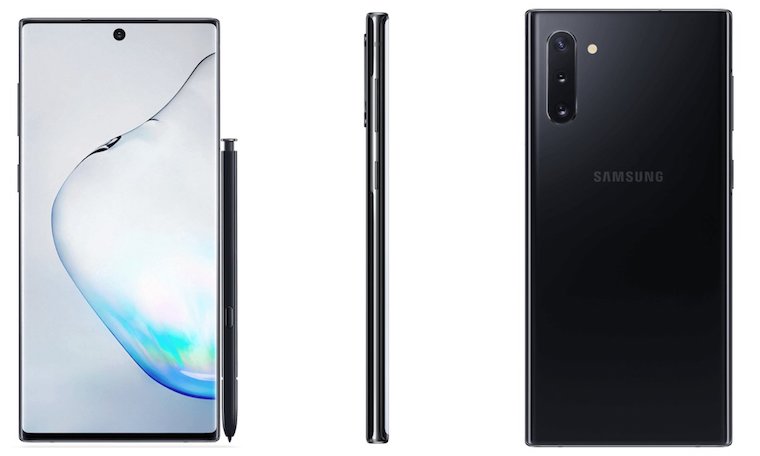 official Galaxy Note10 renders 1