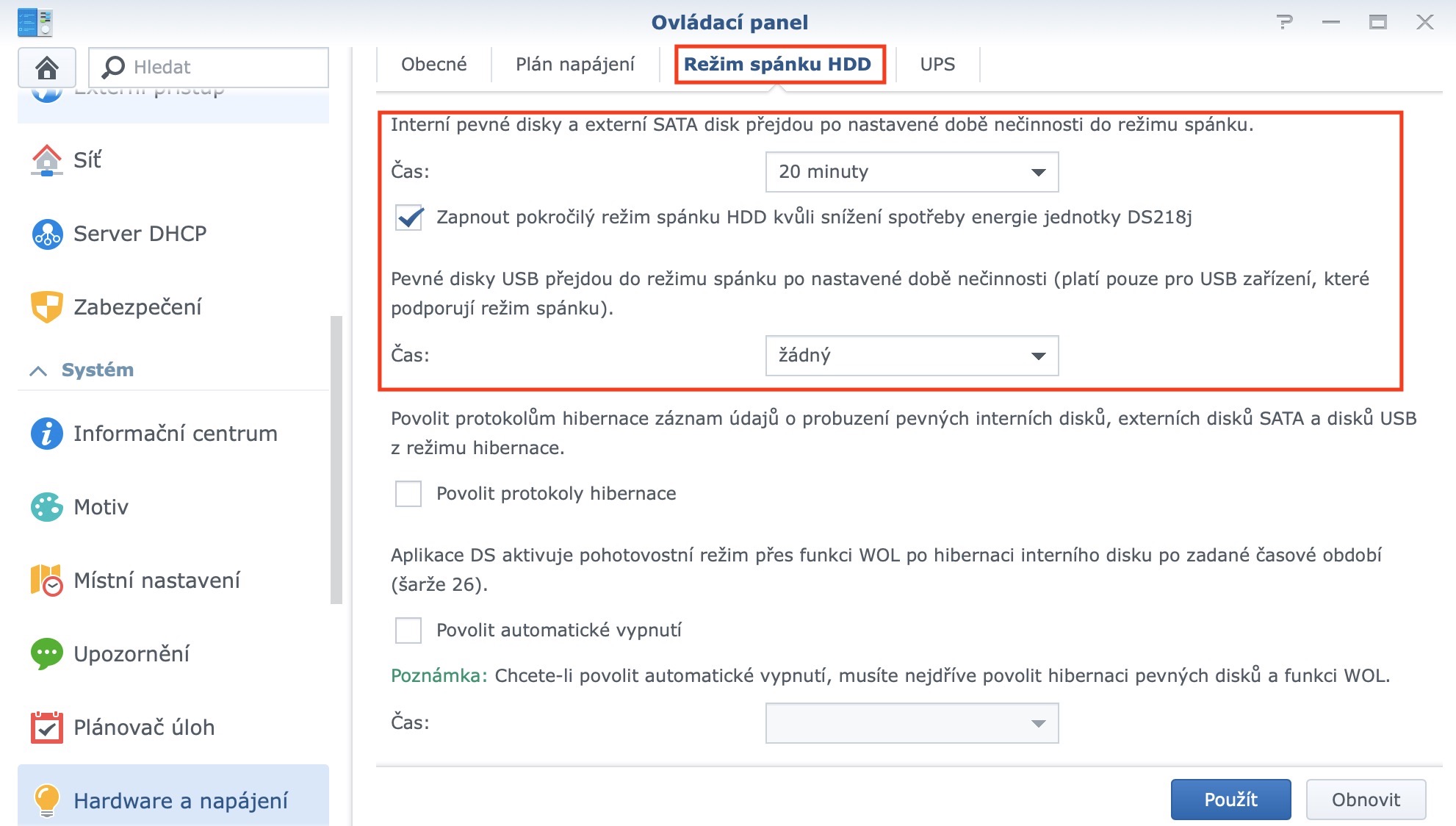 synology otazky a odpovedi