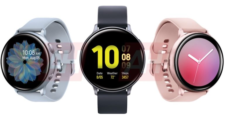 Samsung Galaxy Watch Active All Angles Leak Main