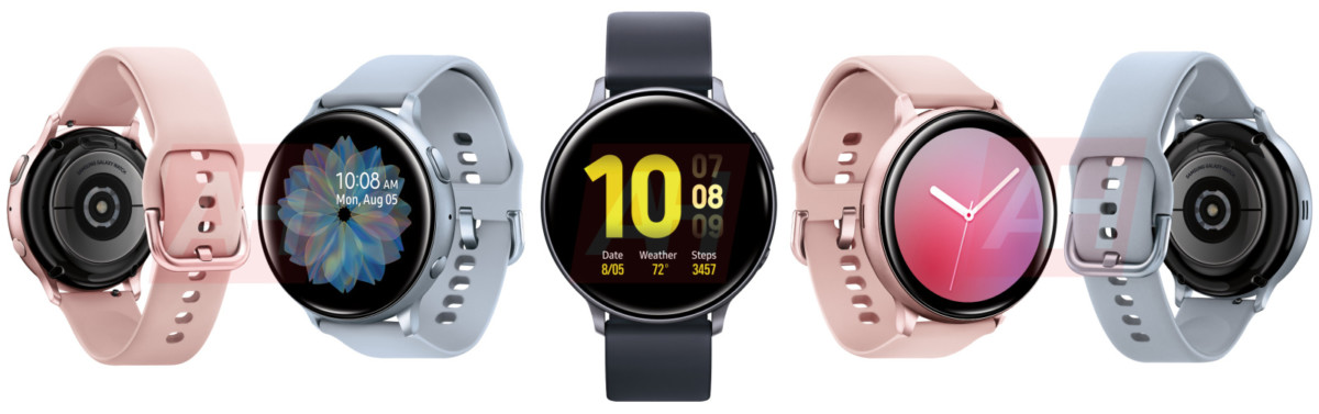 Samsung Galaxy Watch Active All Angles Leak