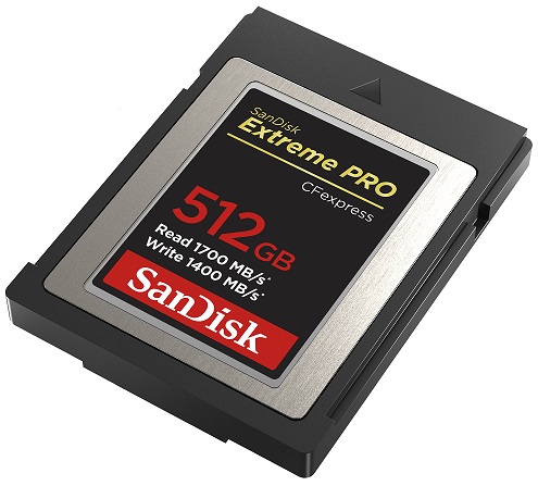 SanDisk CF Express 512GB ExtremePRO right HR