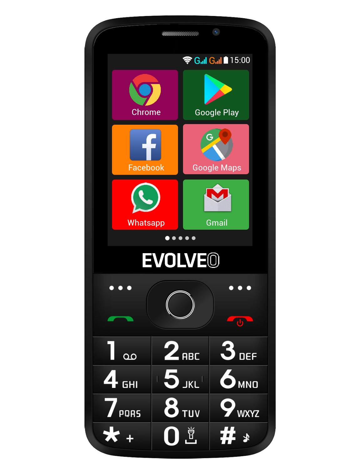 EVOLVEO EasyPhone AD   front b
