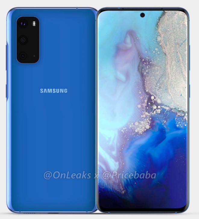 Samsung Galaxy S11e render