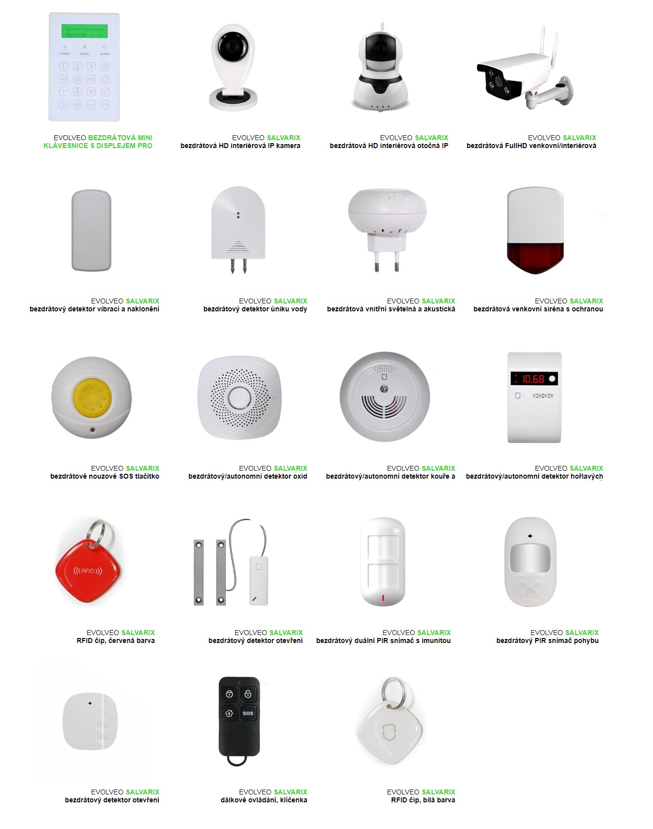 EVOLVEO Salvarix volitelne periferie