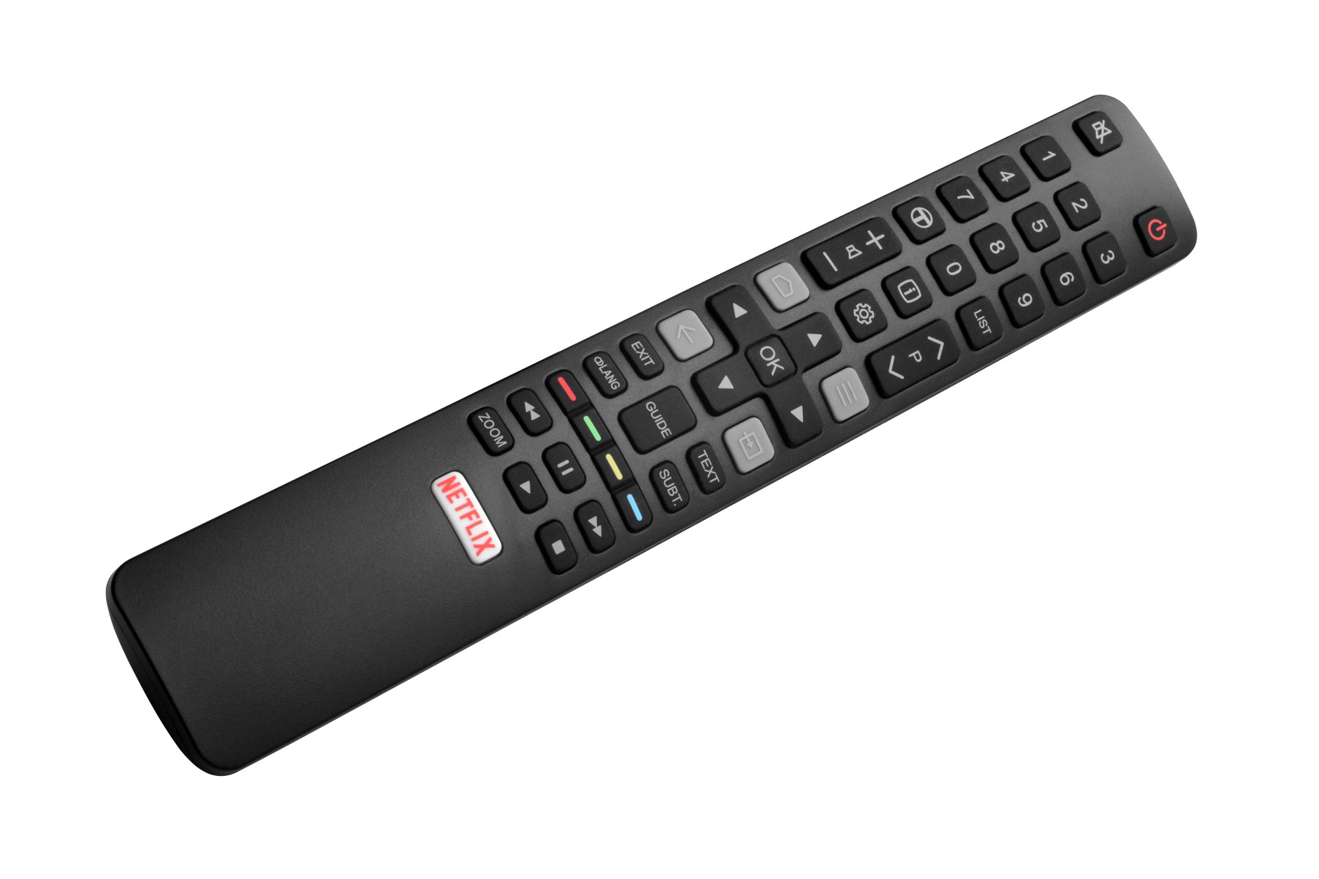 TCL ES580 detail ovladac