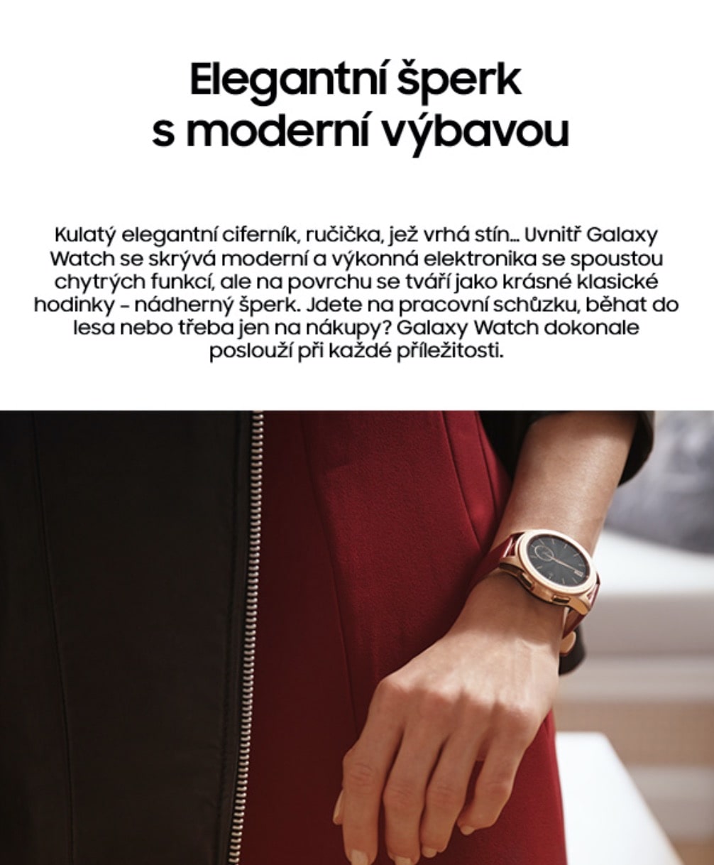 Chytré hodinky Samsung Galaxy Watch 42mm - obě barvy 2-min Chytré hodinky Samsung Galaxy Watch 42mm - obě barvy