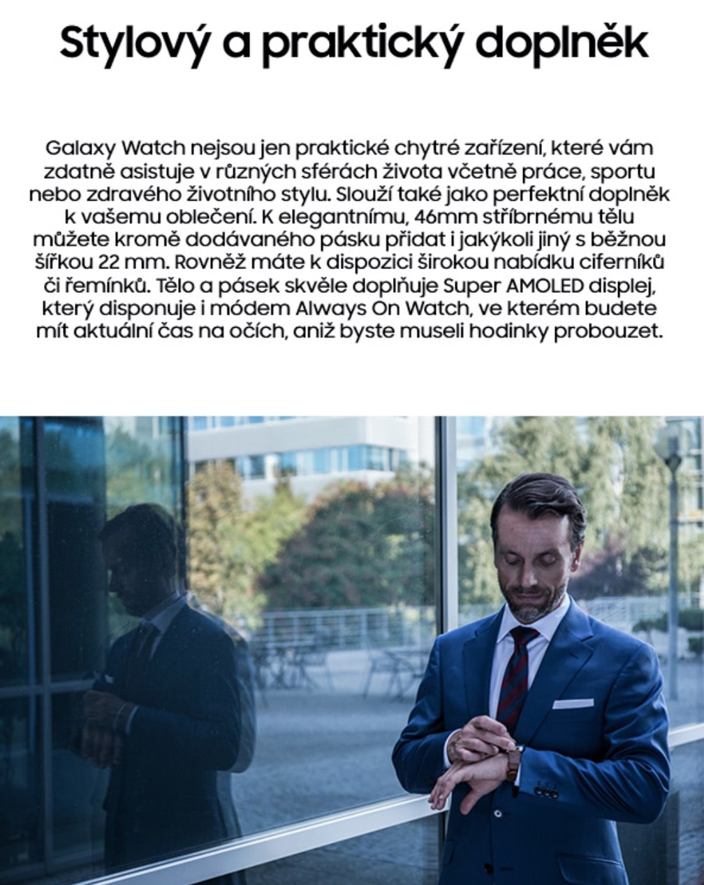 Chytré hodinky Samsung Galaxy Watch 46mm 1-min Chytré hodinky Samsung Galaxy Watch 46mm
