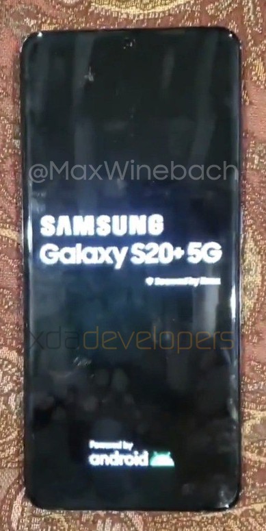 Galaxy s20 leak