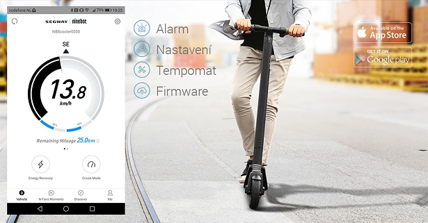 Elektrokoloběžka Ninebot by Segway Kickscooter ES1 - 2