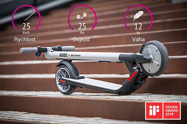 Elektrokoloběžka Ninebot by Segway Kickscooter ES2 1