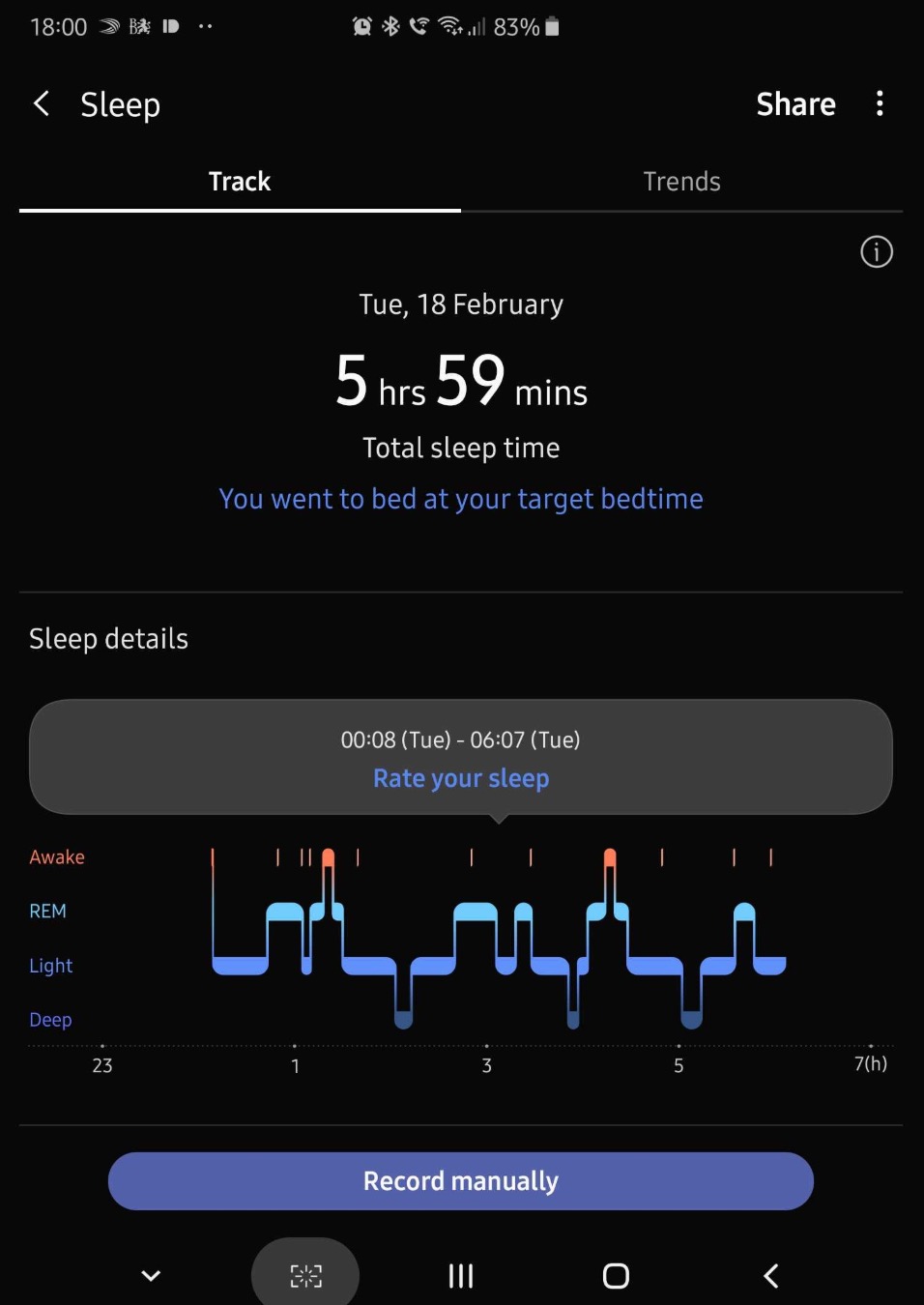 Samsung Health aktualizace 3