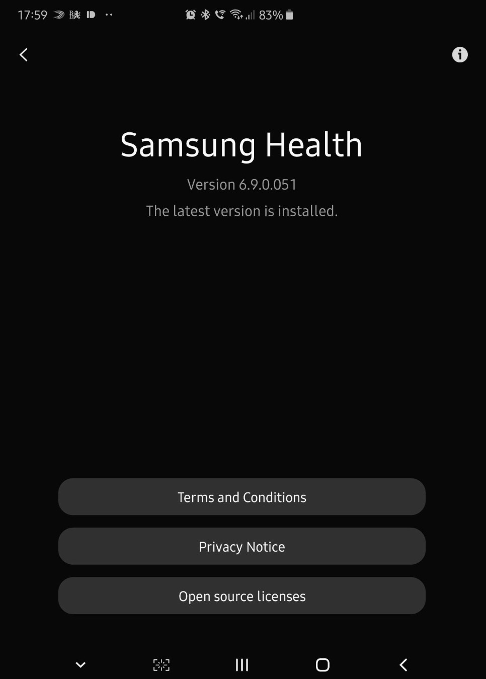 Samsung Health aktualizace 6