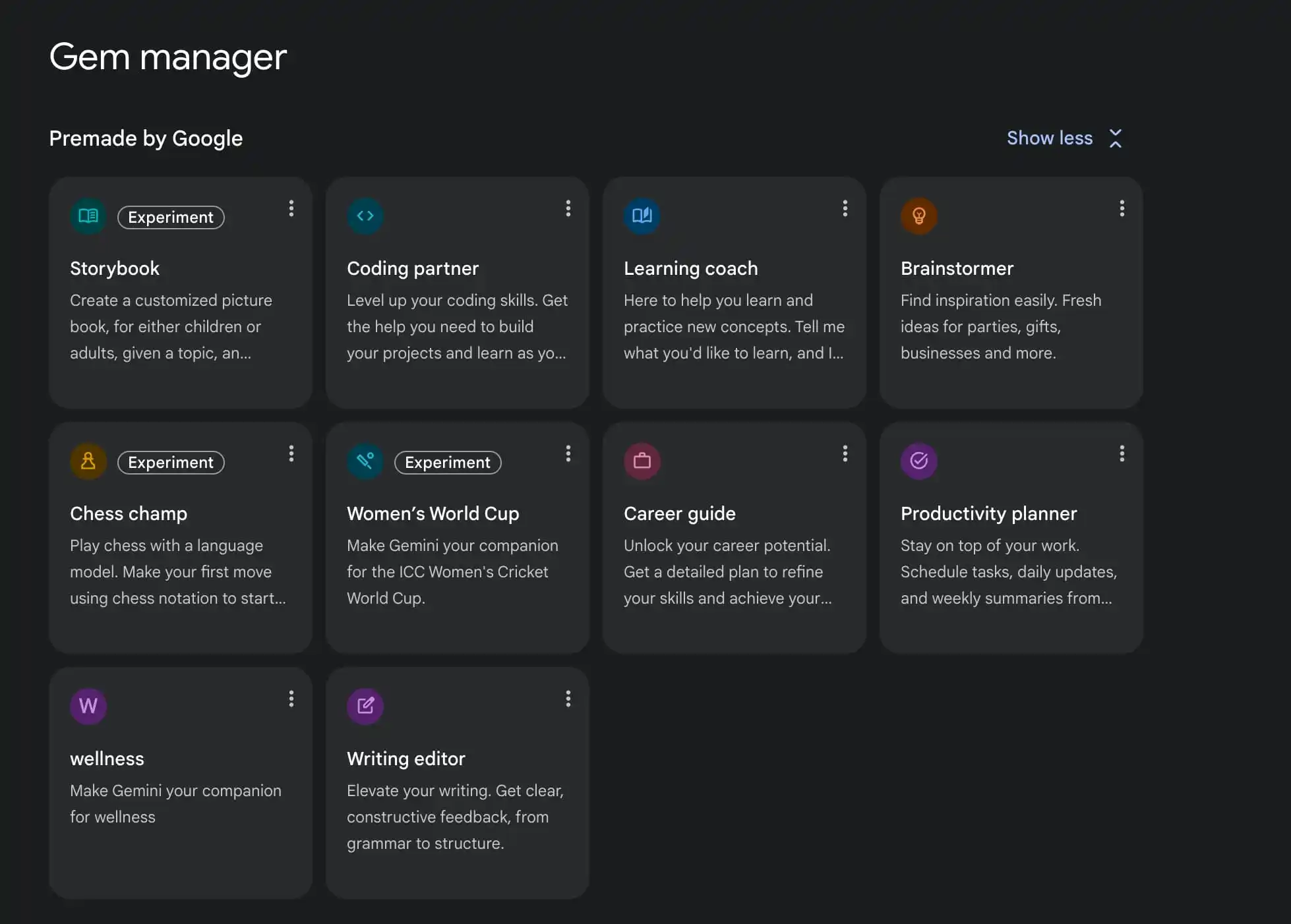 Gemini Gem Manager Gemini Gem Manager