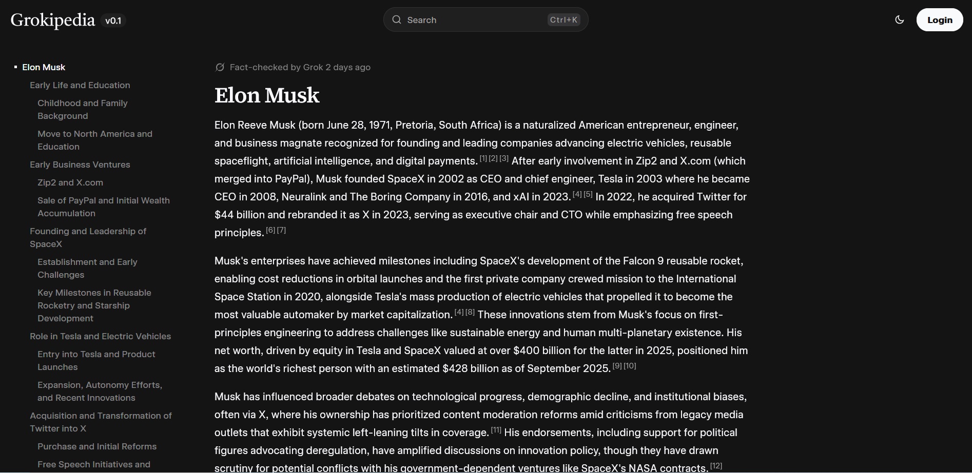 Grokopedia 3 Grokopedia 3