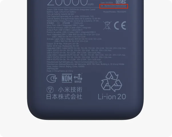 nebezpečná Xiaomi 33W Power Bank 20000mAh 2 nebezpečná Xiaomi 33W Power Bank 20000mAh 2
