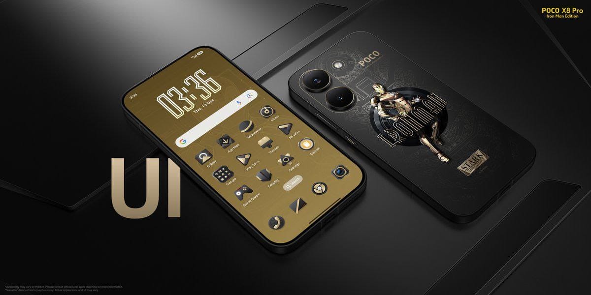 POCO X8 Pro Max Iron man