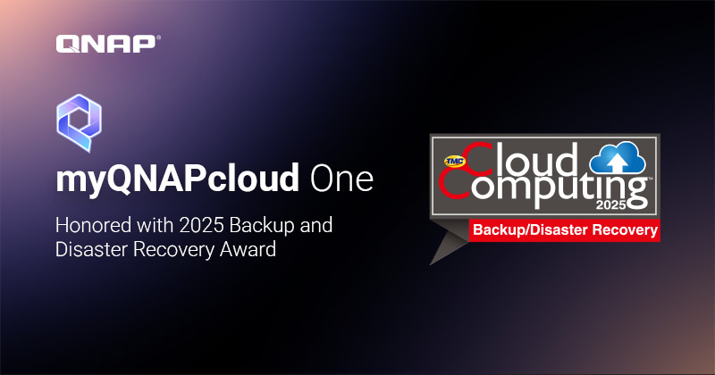 PR Winners of 2025 Backup and Disaster Recovery Awards myQNAPcloud One