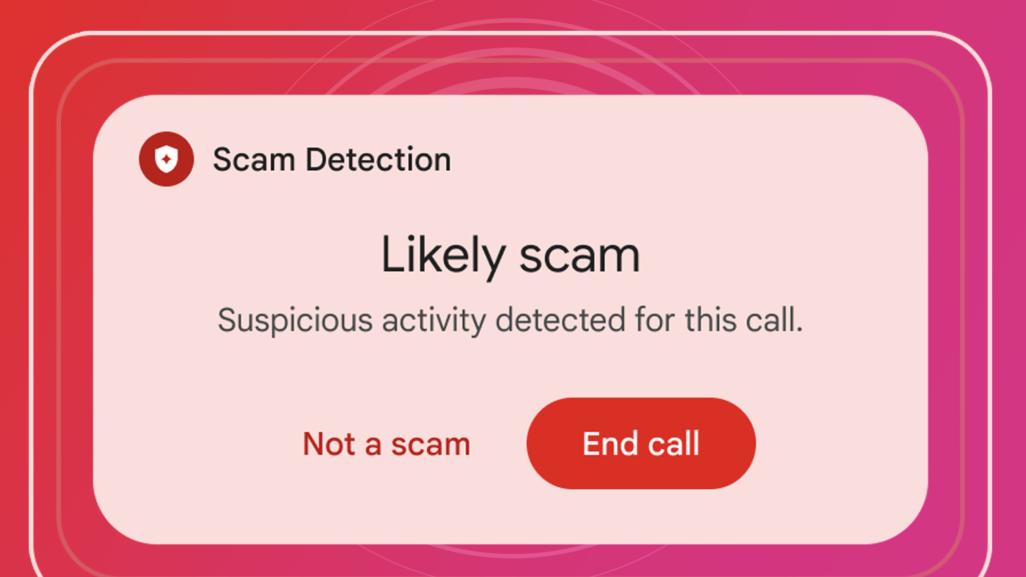 google scam detection