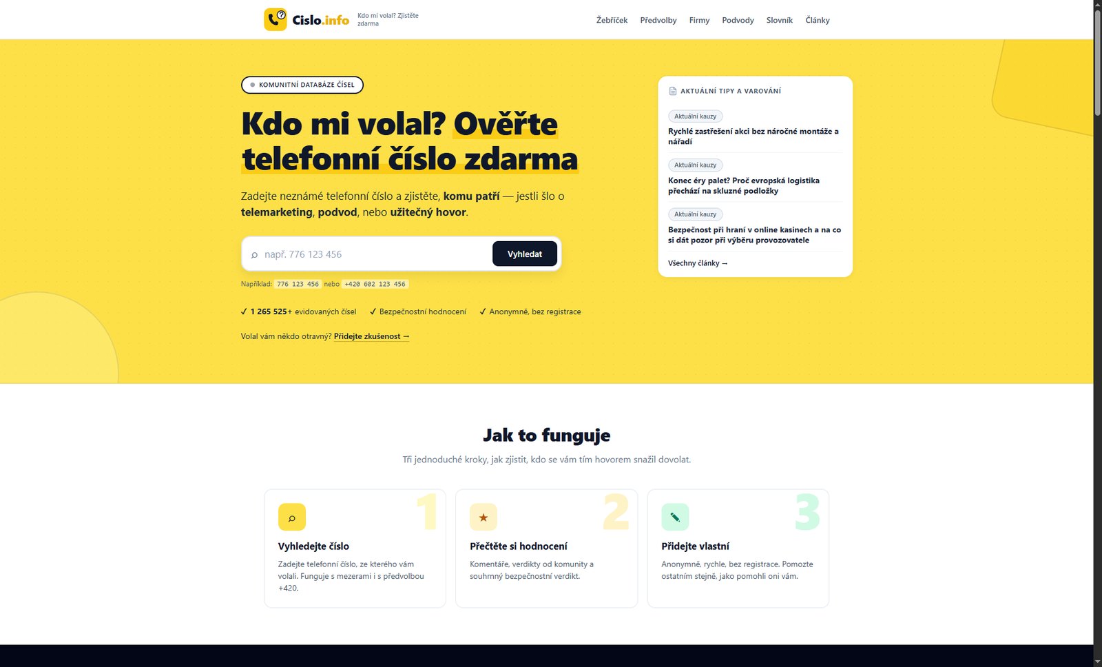 cislo info uvod